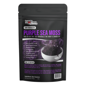 Purple Sea Moss Pouch In10sity Fitness United